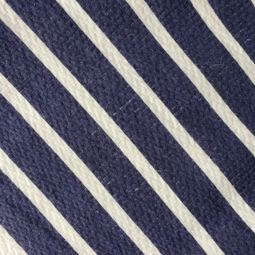 J Crew Gradient Stripe Pencil Skirt 8 Colorblock Textured Nautical Yatch Preppy